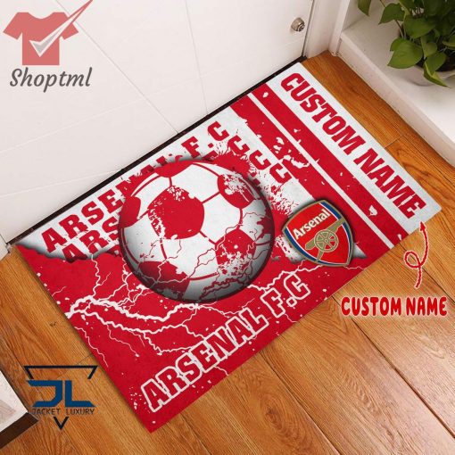 Arsenal F.C Custom Name Doormat