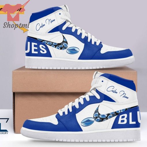 Blues Personalized Air Jordan 1 Sneaker