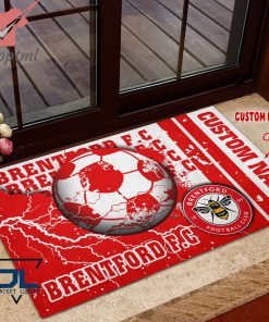Brentford F.C Custom Name Doormat