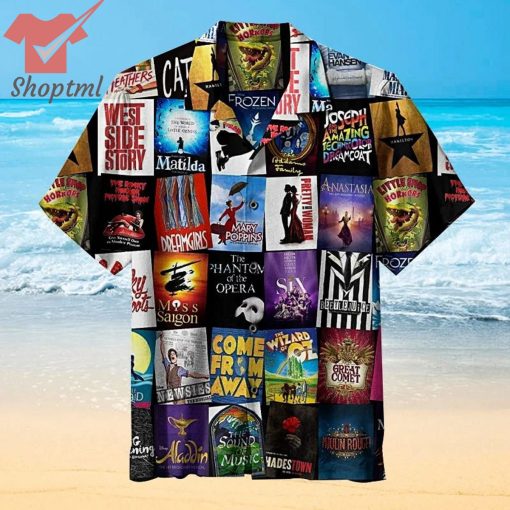 Broadway Musical Theater West Side Story Hawaiian Shirt