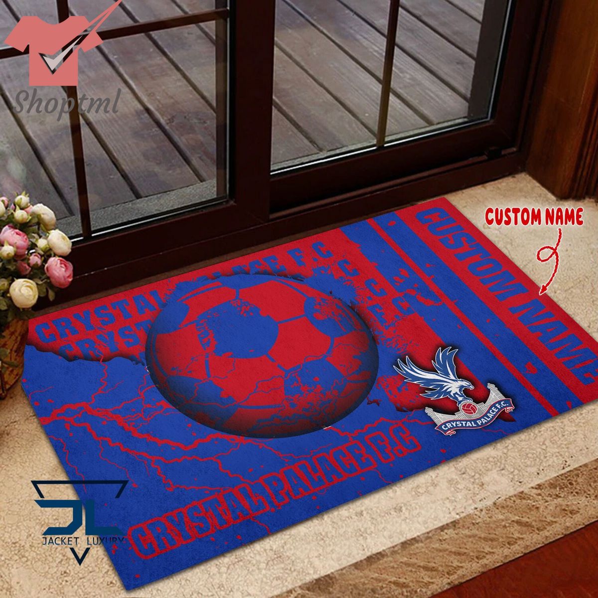 Crystal Palace F.C Custom Name Doormat