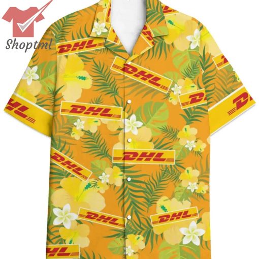 DHL tropical hawaiian shirt