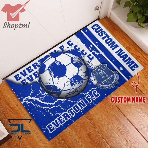 Everton F.C Custom Name Doormat