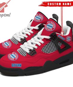 FC Bayern Munchen Personalized AJ4 Air Jordan 4 Sneaker