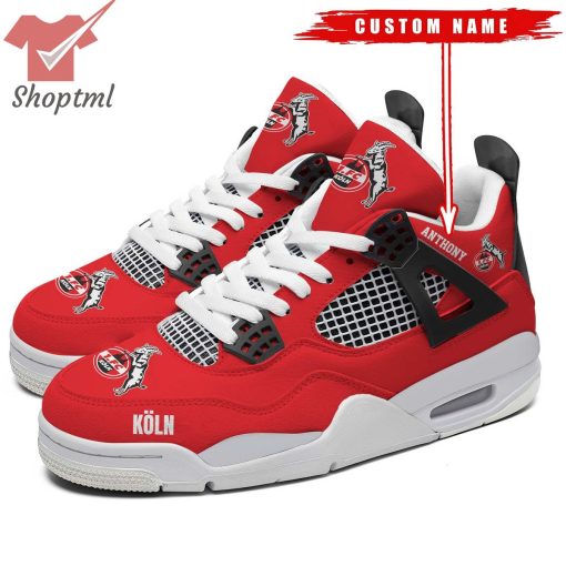 FC Koln Personalized AJ4 Air Jordan 4 Sneaker