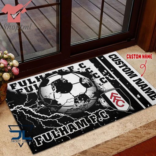 Fulham F.C Custom Name Doormat