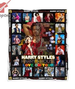 Harry Styles Harry’s House Albums Fleece Blanket