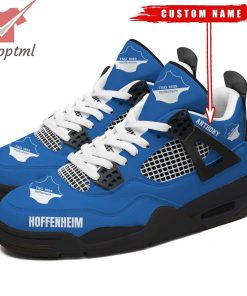 Hoffenheim Personalized AJ4 Air Jordan 4 Sneaker