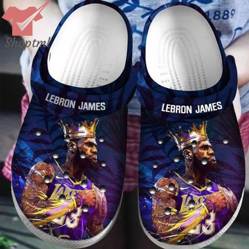Lebron James Los Angeles Lakers Crocs Crocband