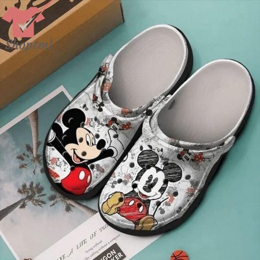 Mickey Mouse Painting Crocs Crocband