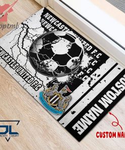 Newcastle United F.C  Custom Name Doormat