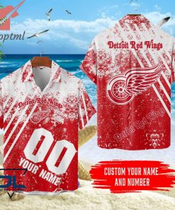 Personalized Detroit Red Wings 2023 hawaiian shirt