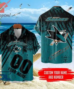 Personalized San Jose Sharks 2023 hawaiian shirt