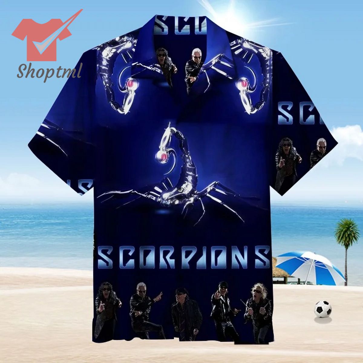 Scorpions The Platinum Collection Albums Hawaiian Shirt