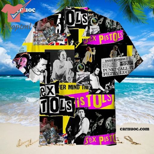 Sex Pistols Never Mind The Bollocks Here's The Sex Pistols Albums Hawaiian Shirt