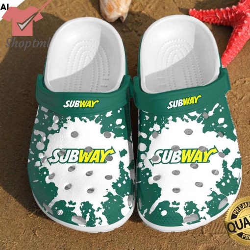 Subway Summer Crocs Crocband