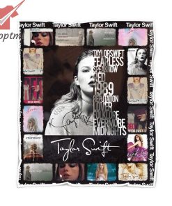 Taylor Swift The Eras Tour 1989 Fleece Blanket