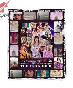 Taylor Swift The Eras Tour Folklore Fleece Blanket