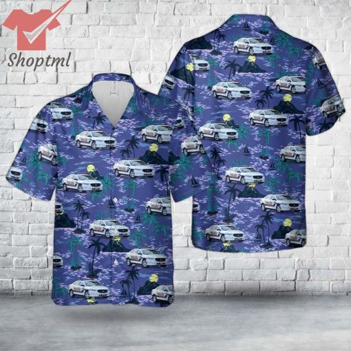 U.S. Capital Police 0673 Car Ford Interceptor Hawaiian Shirt