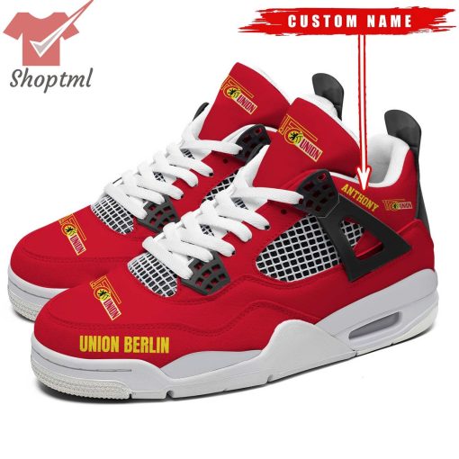 Union Berlin Personalized AJ4 Air Jordan 4 Sneaker