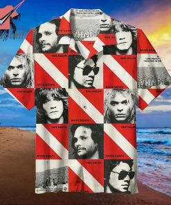 Van Halen Diver Down Albums Hawaiian Shirt