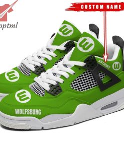 VfL Wolfsburg Personalized AJ4 Air Jordan 4 Sneaker