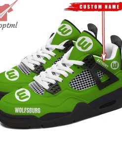 VfL Wolfsburg Personalized AJ4 Air Jordan 4 Sneaker