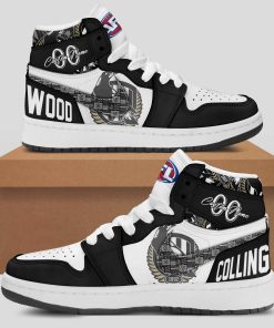 Collingwood Magpies Custom Name Air Jordan 1 Sneaker