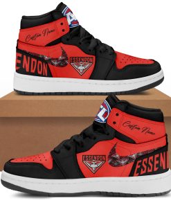 Essendon Bombers Custom Name Air Jordan 1 Sneaker