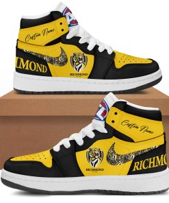 Richmond Tigers Custom Name Air Jordan 1 Sneaker