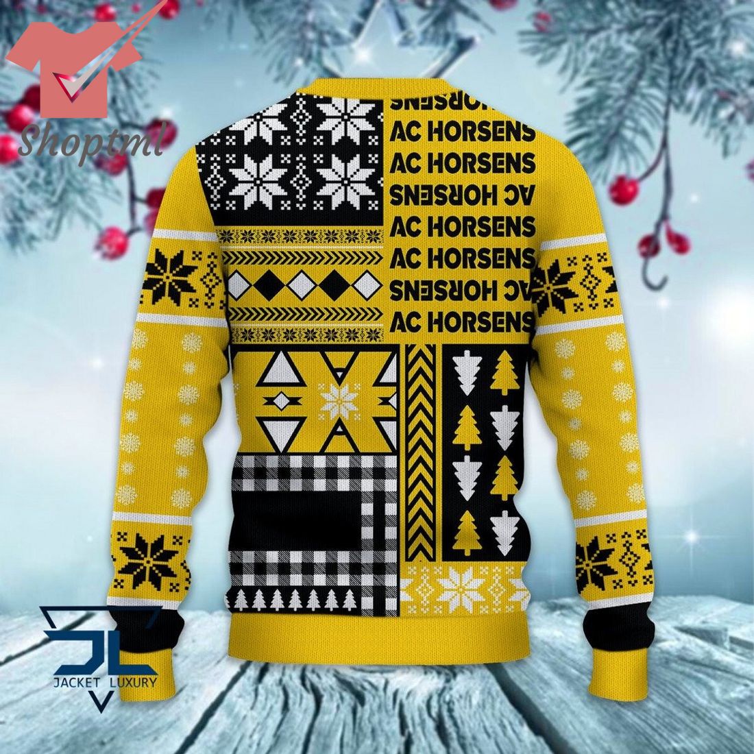 AC Horsens ugly christmas sweater