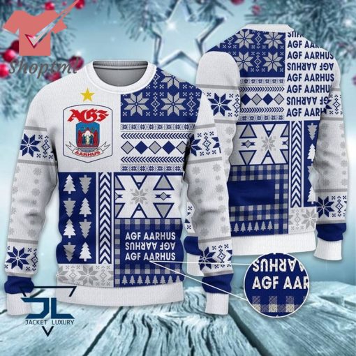 AGF Fodbold ugly christmas sweater