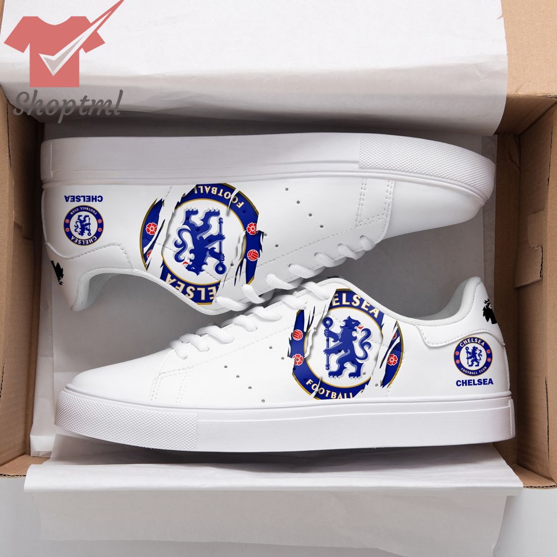 Chelsea EPL Stan Smith Skate Shoes