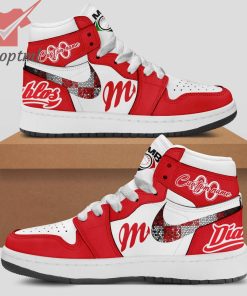 Diablos Rojos del Mexico Custom Name Air Jordan 1 Sneaker
