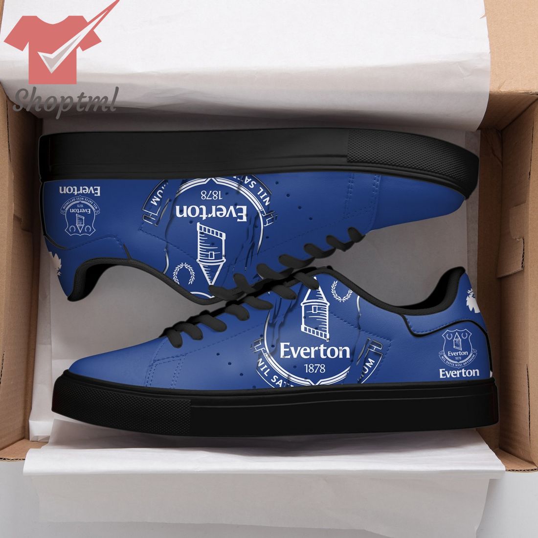 Everton EPL Stan Smith Skate Shoes