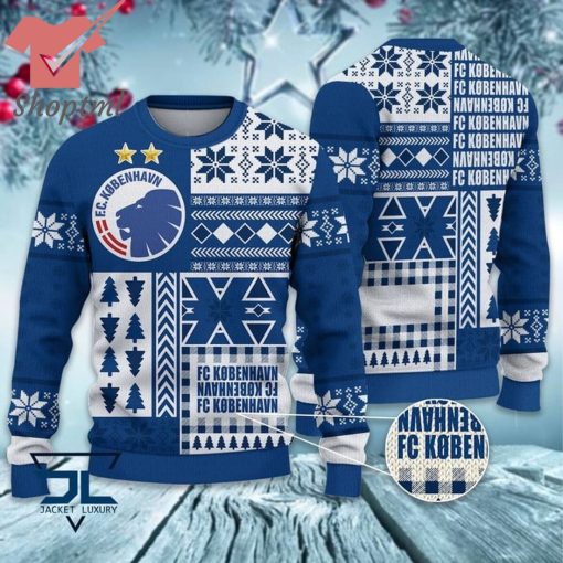 F.C. Kobenhavn ugly christmas sweater