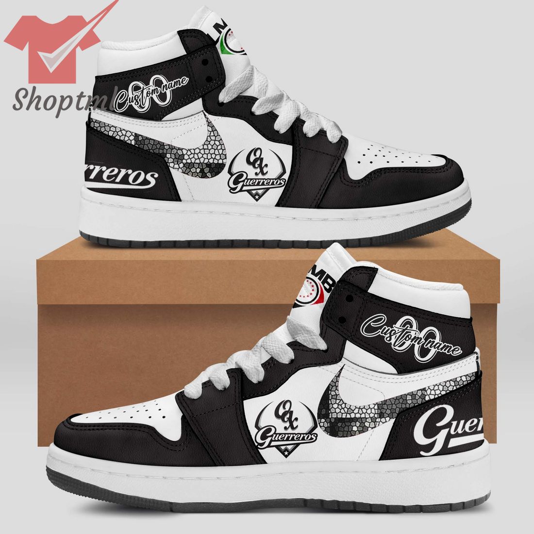 Guerreros de Oaxaca Custom Name Air Jordan 1 Sneaker
