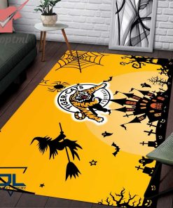 Hamilton Tiger-Cats Halloween Rug Carpet