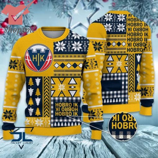 Hobro IK ugly christmas sweater