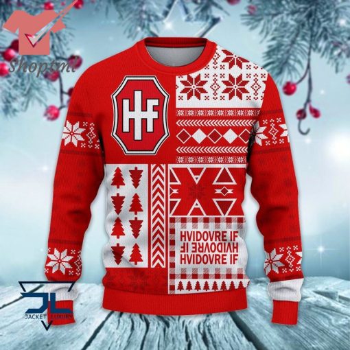 Hvidovre IF ugly christmas sweater