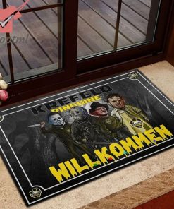 Krefeld Pinguine Halloween Willkommen Doormat