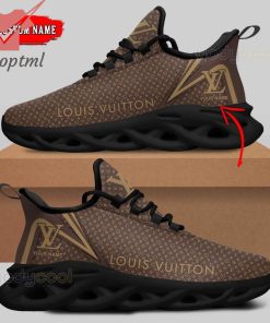 Louis Vuitton Custom Name Max Soul Shoes