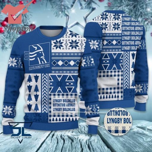 Lyngby Boldklub ugly christmas sweater