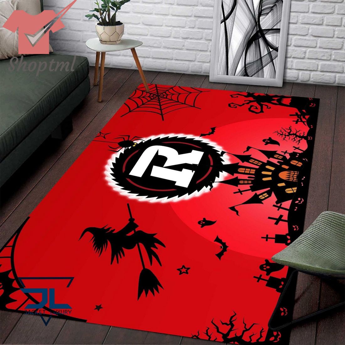 Ottawa Redblacks Halloween Rug Carpet
