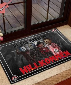 Rote Teufel Bad Nauheim Halloween Willkommen Doormat