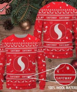 Safeway logo ugly christmas sweater