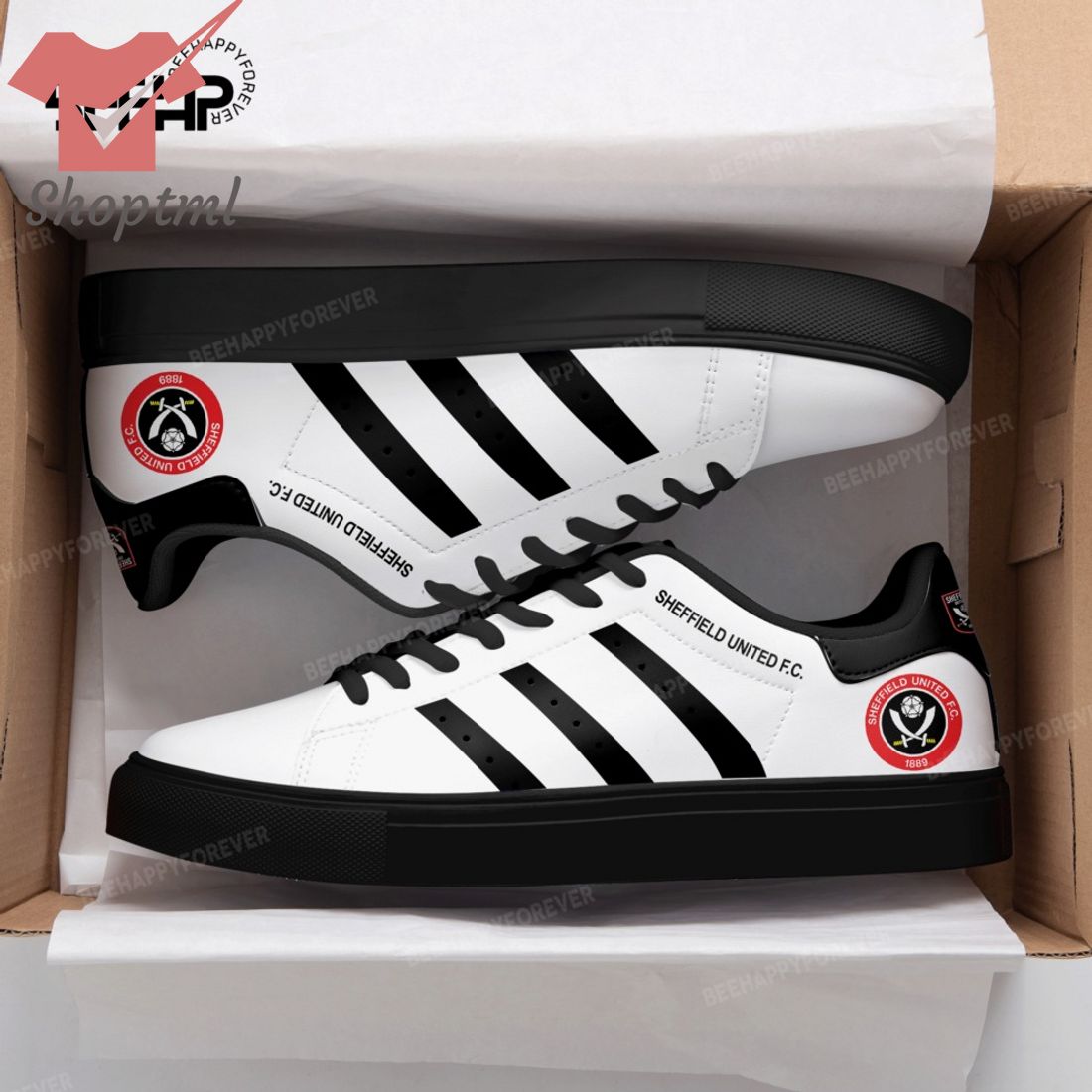 Sheffield United EPL Stan Smith Skate Shoes