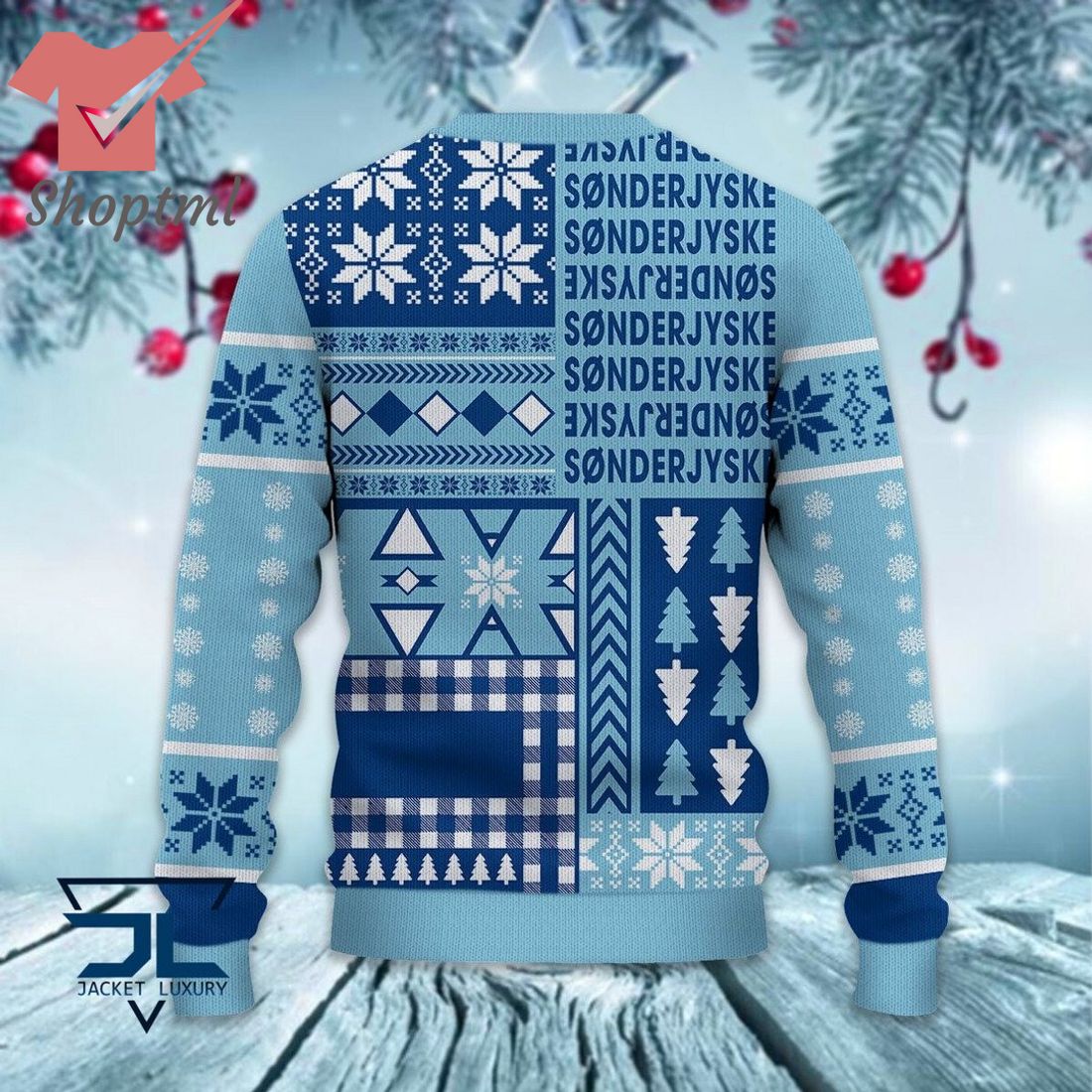 SonderjyskE ugly christmas sweater
