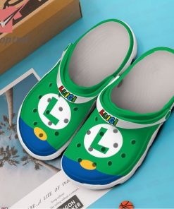 Super Mario Luigi Crocs Clog Crocband