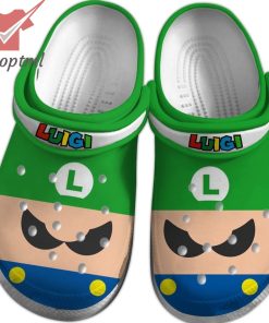 Super Mario Luigi Crocs Shoes